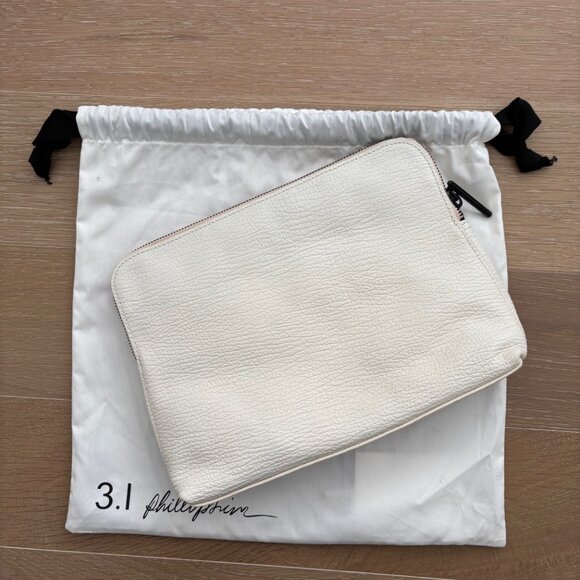 [NWOT] 3.1 Philip Lim snakeskin clutch - Picture 4 of 6